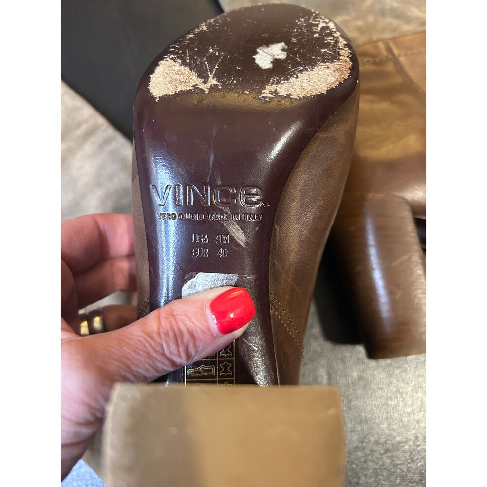 Vince Corinne Knee-High Boots, Size 9 - Picture 4 of 4